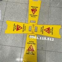 baohovattubaobinh Biển cảnh báo chữ A khu vực đang thi công bb551